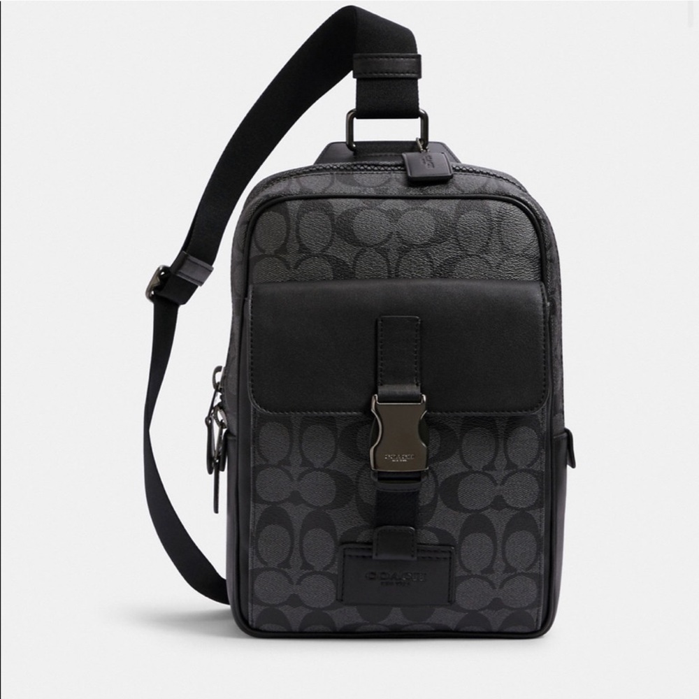 LIMITED EDITION COACH Track Pack In Signature Canvas BRAND NEW WITH TAG